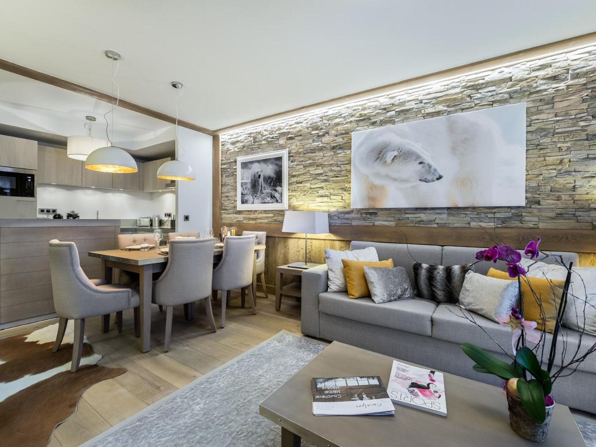 Appartement Neuf Centre Courchevel Village, Proche Commerces Et Pistes, Parking Et Fitness Inclus - Fr-1-562-33 Dış mekan fotoğraf